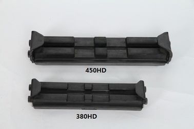 ক্লিপ - ব্ল্যাক রাবার ট্র্যাক প্যাডগুলি 450HD মিনি এক্সক্যাভেটর / ডুমারের জন্য