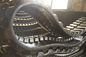 নমনীয় ক্রমাগত রাবার ট্র্যাক 82 লিংক 4510mm হিটচি জন্য সামগ্রিক দৈর্ঘ্য