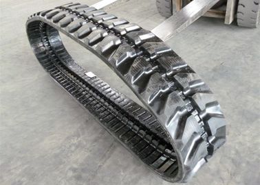 300×52.5K×76 Rubber Track Undercarriage / Lightweight Rubber Tracks For Construction Equipment