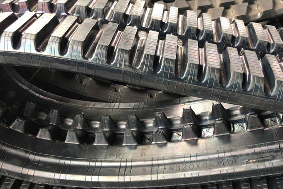 অবকাঠামো ট্র্যাক লোডার রাবার ট্র্যাক