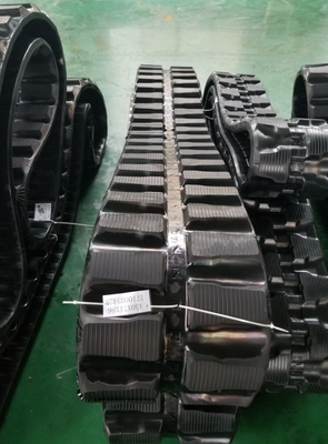 450x71x86 308BSR এক্সক্যাভেটর রাবার ট্র্যাক মোট দৈর্ঘ্য 71x86 6106mm
