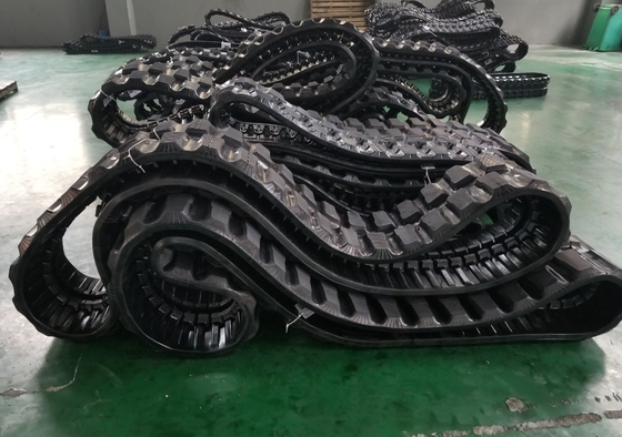 450x71x86 308BSR এক্সক্যাভেটর রাবার ট্র্যাক মোট দৈর্ঘ্য 71x86 6106mm