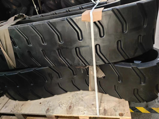 406x152.4x52 Asphalt Paver Dynapac F141CR/R141CS এর জন্য রাবার ট্র্যাক ফিট