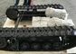 Black Rubber Track Undercarriage Chasiss 1-10T For Construction Equipment Spare Parts